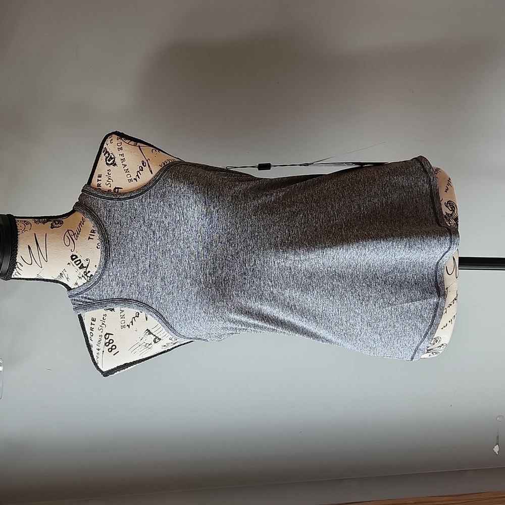 NWT Spyder Active Grey Racerback Tank, Small